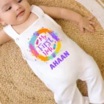 My First Holi Dungaree
