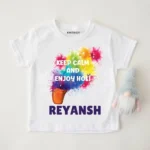 Keep Calm And Enjoy Holi Outfit