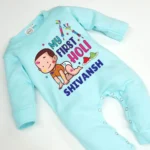 My First Holi Jumpsuit Outfit For Boys
