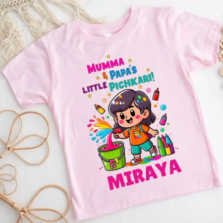 Mumma & Papa's Little Pichkari! Onesie Or T-shirt Outfit