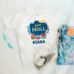 Happy Holi Onesie Or T-shirt For Kids