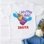 Let's Play Holi Onesie Or T-shirt Outfit