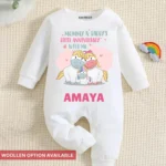 Mommy & Daddy's First Anniversary With Me Jumpsuit