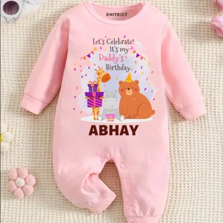 Let's Celebrate! It's My Daddy's Birthday Jumpsuit