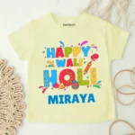 Happy Wali Holi Onesie Or T-shirt Outfit