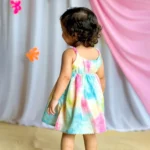 Cute Subtle Gulaal Splash Frock For Girls