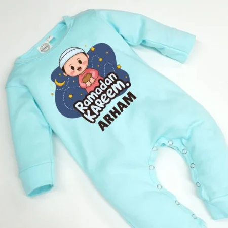 Ramadan Kareem Jumpsuit Outfit For Kids