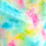 Subtle Gulaal Splash Fabric