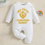 My First Baisakhi Jumpsuit Outfit