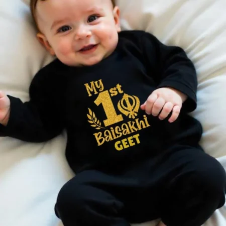 My First Baisakhi Jumpsuit