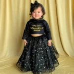 My First Baisakhi Lehenga For Girls