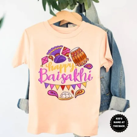 Happy Baisakhi T-shirt Or Onesie Outfit