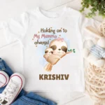 Holding On To Mumma Always! T-shirt Or Onesie