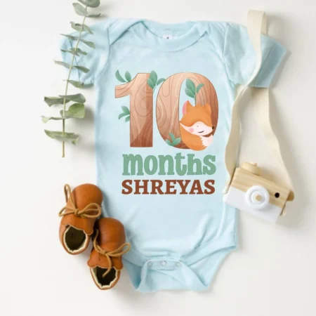 10 Months Foxxy Design Birthday Wear