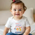 Happy Birthday Mom! Cute Animal Theme Onesie Or T-shirt