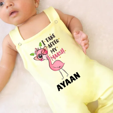 I Take After My Maasi Dungaree Outfit