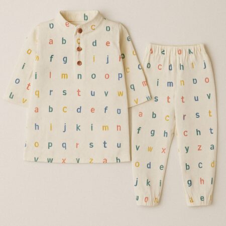 Colorful Letters Co-ord Set