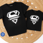 Super Dad & Super Son Combo T-shirt