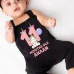 Eleven Months Unicorn Dungaree Outfit