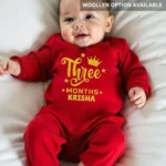 Three Months of Magic – Custom Baby Jumpsuit