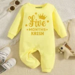 Five Months of Magic – Custom Baby Jumpsuit