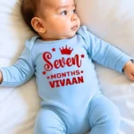 Seven Months of Magic – Custom Baby Jumpsuit