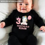 Three Months Unicorn Jumpsuit Outfit
