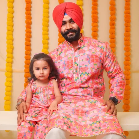 Rang-e-Gulab Kurta For Adult