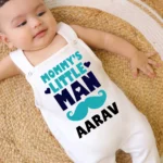 Mommy Little Man Dungaree Outfit