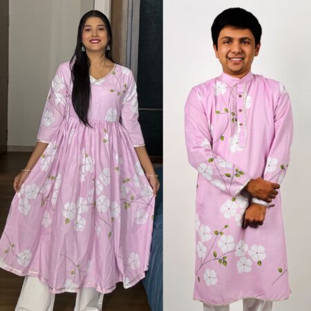 Petal Dreams Lavender Print Outfits for Adults