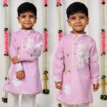 Petal Dreams Lavender Kurta Set