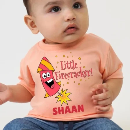 Little Firecracker Onesie Or T-shirt Outfit
