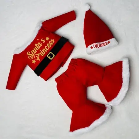 Christmas Couture: Santa Princess Set