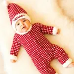 Merry Snuggles Baby Christmas Outfit
