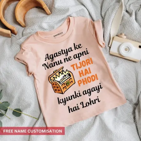 Nanu Ki Tijori  Onesie Or T-shirt For Kids