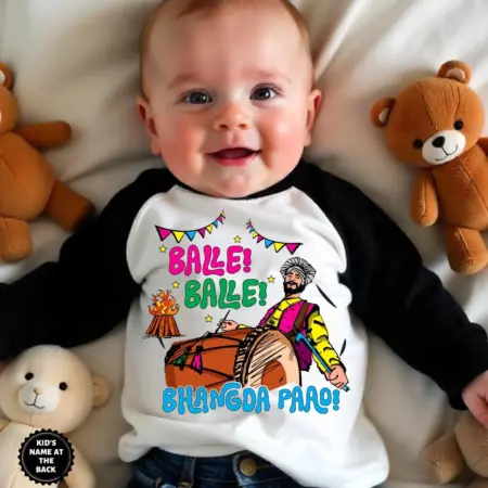 Balle Balle Raglan Outfit