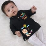 My First Makar sankrant Kurta & Pajama Set