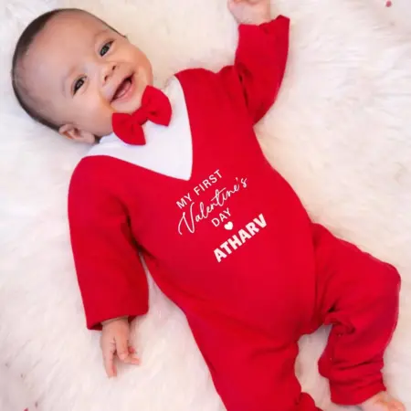 My First Valentine Day Red Oneise