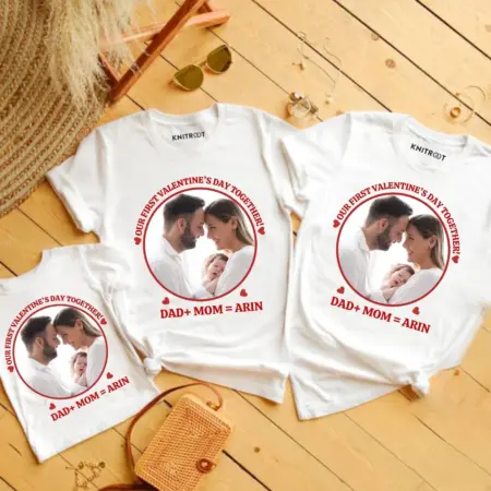 Our First Valentine's Day Together Photo Combo of 3