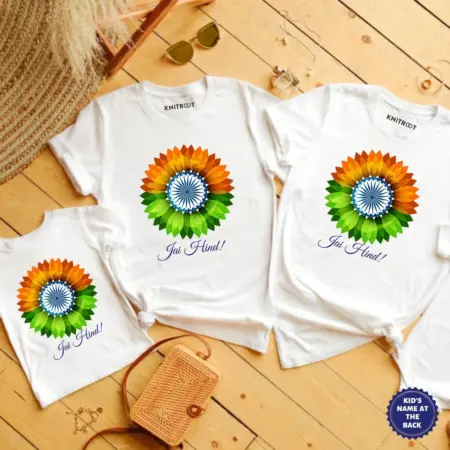 Jai Hind Combo (Mama, Papa & Baby) Outfit