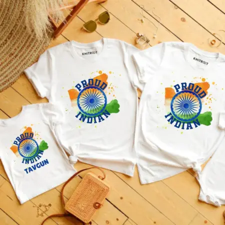 Proud Indian Combo (Mama, Papa & Baby) Outfit