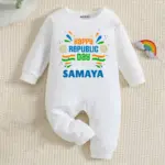 Happy Republic Day Personalized Jumpsuit