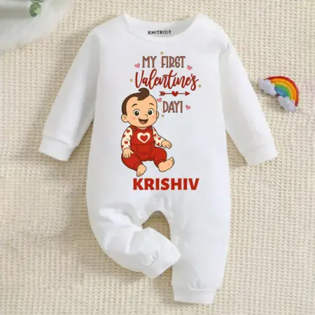 My First Valentine's Day Jumpsuit