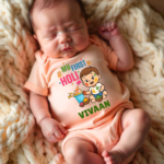 My First Holi Baby Boy Print Onesie Or T-shirt