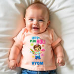 Let's Play Holi Onesie Or T-shirt Outfit
