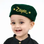 Personalized Green Eid Cap