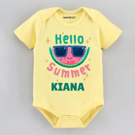 Hello Summer Onesie or T-shirt Outfit