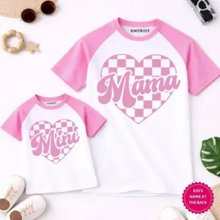 Mama Mini Pink Heart Combo