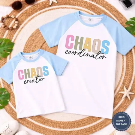 Chaos Creator & Chaos coordinator Combo Tshirt