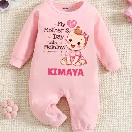 My First Mother's Day With Mommy Girl Jumpsuit